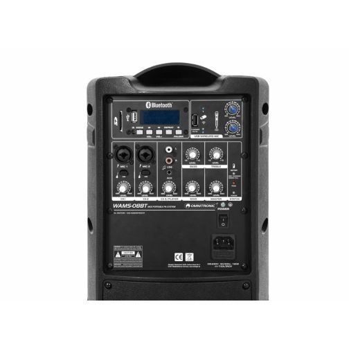 OMNITRONIC WAMS-08BT MK2 Wireless PA System