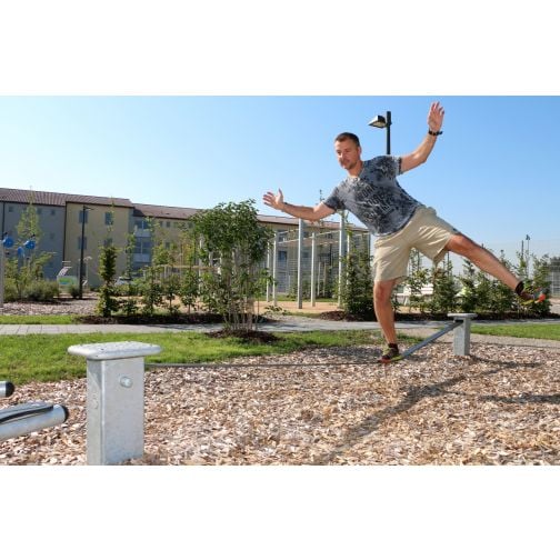 PLAYPARC® Outdoor Slackline 4 m with webbing