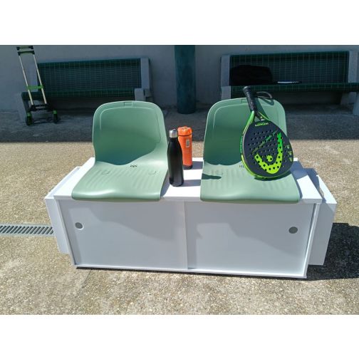 2-Seater Padel Bench
