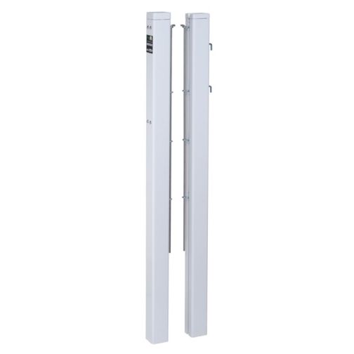 Court Royal® Tennis Net Posts White
