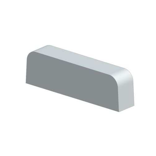 Front panel for plastic covers