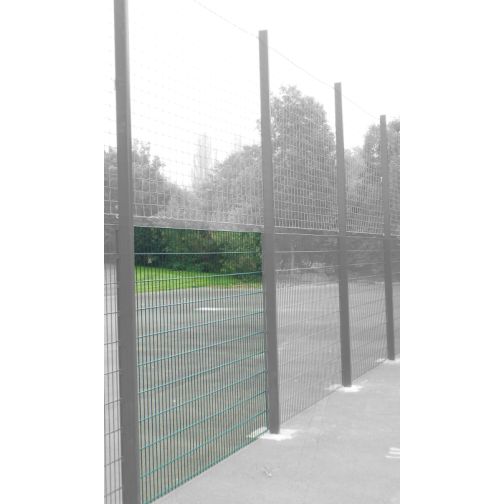 Double bar mat made of steel