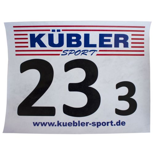 Set of Start Numbers 1-100 Custom Design