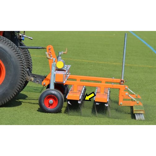 Polytan® spring tines for ACS 210 maintenance device