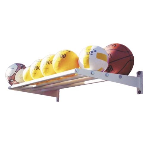 Wall rack for balls