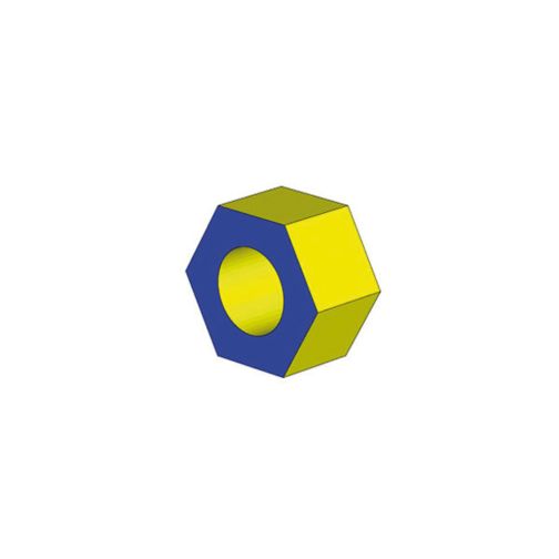 Hexagon Full Circle Game Block