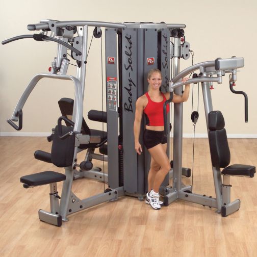 Body-Solid® Pro Dual Base Frame for Multi-Station, 4-Sided