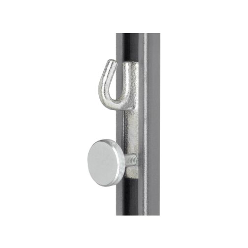 Slide hook for wall game rail