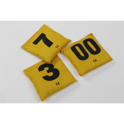 tanga sports® Bean Bag with Numbers
