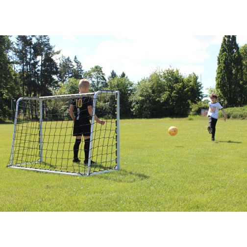 Kübler Sport® Mini Training Goal FUN with octagonal profile and foldable net brackets