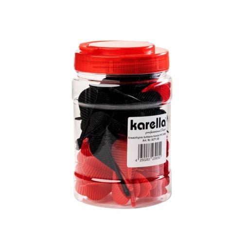 Karella® Replacement Flights with PVC Shaft, 50-Pack