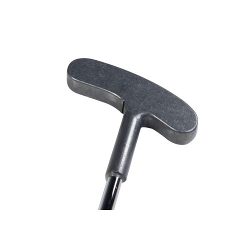 Miniature golf clubs made of steel