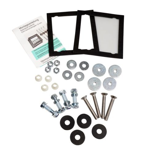 Mounting Kit for Basketball Backboards (without hoop cutout)