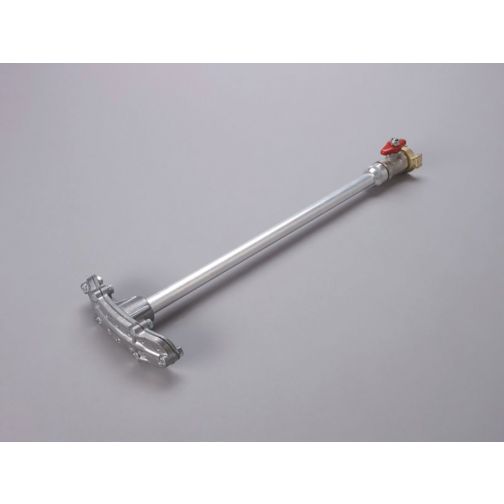 Spray nozzle with shut-off valve