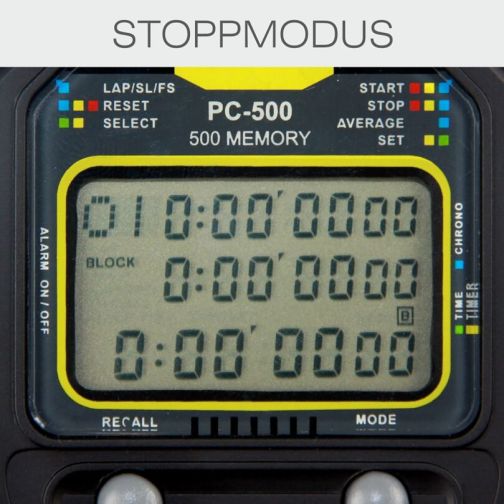 STOPTEC® Stopwatch PC-500