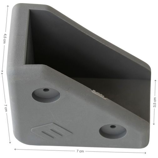 Replacement rubber protectors 35 mm foot width