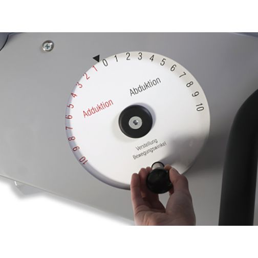 Combination device for abduction and adduction training