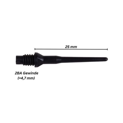 Karella® Dart Tips Keypoint 2BA, 100 pieces