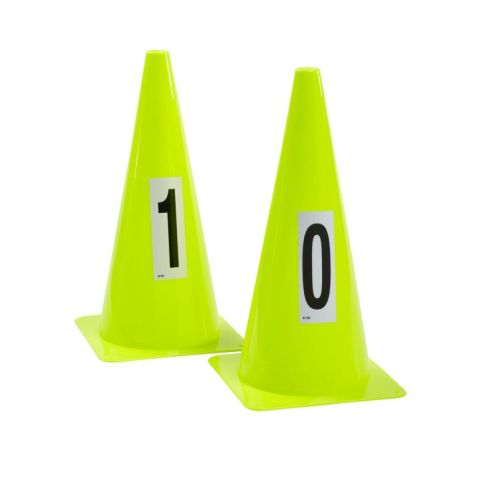 Self-adhesive number