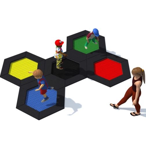 Inter-Play® Hexo 5 Trampoline