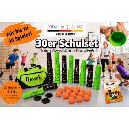 Bassalo® 30-piece School Set including bag
