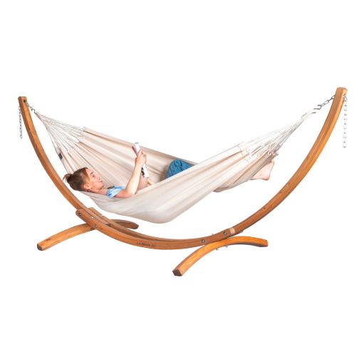LA SIESTA® Maera Natural Wood Frame