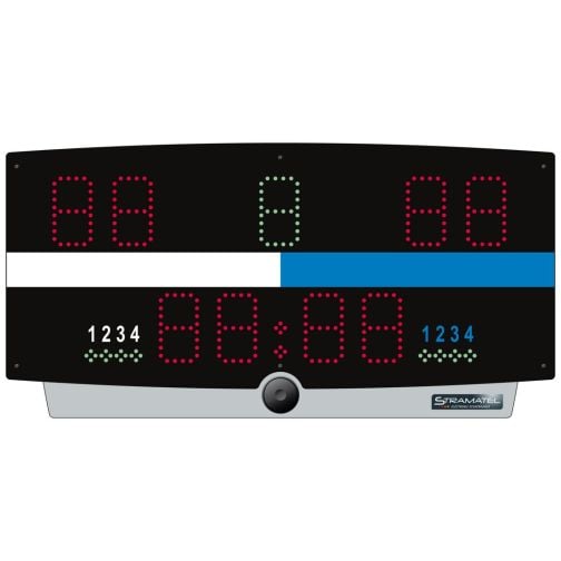 Stramatel® Table Display Unit W-Top Water Polo Scoreboard