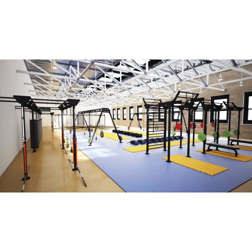 Training frame, freestanding