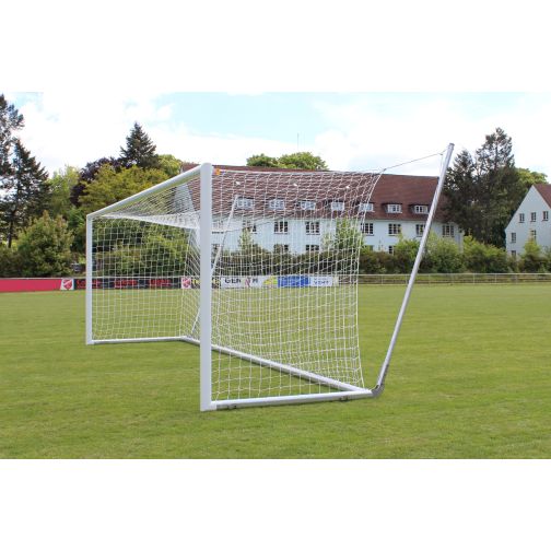 Kübler Sport® Soccer Goal PREMIUM MOBILE with free net suspension