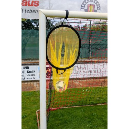 Powershot® Soccer target with ball net function