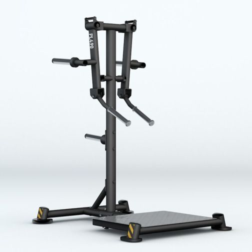 BH Fitness® Plate Loaded Side Raise Machine, standing