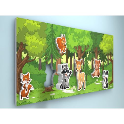 Acoustic Panel Forest Animals