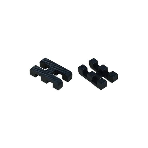 Clip fastening for bath mats set of 10