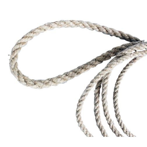 Jump rope with wooden handles