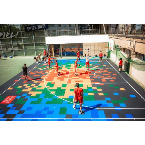 Bergo® sports flooring for Basketball Court 3x3 FIBA