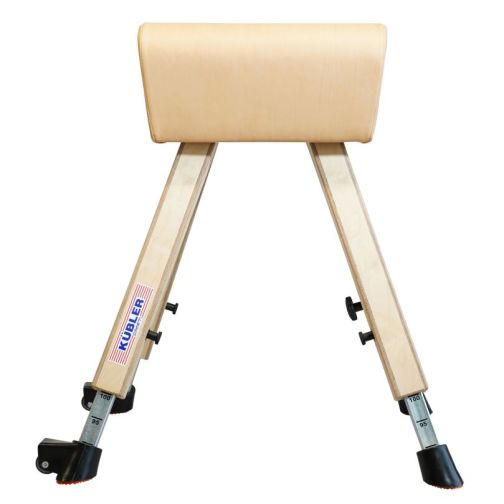 Kübler Sport® vaulting box according to DIN with wooden legs