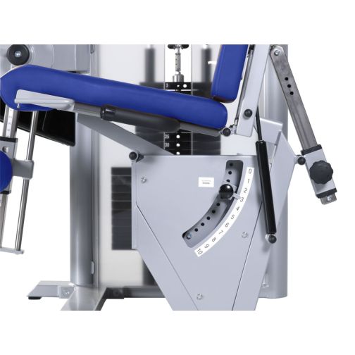 Combination device leg curl