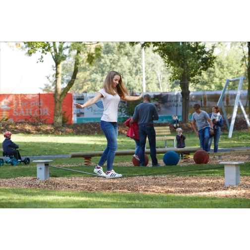 PLAYPARC® Outdoor Slackline 4 m with webbing