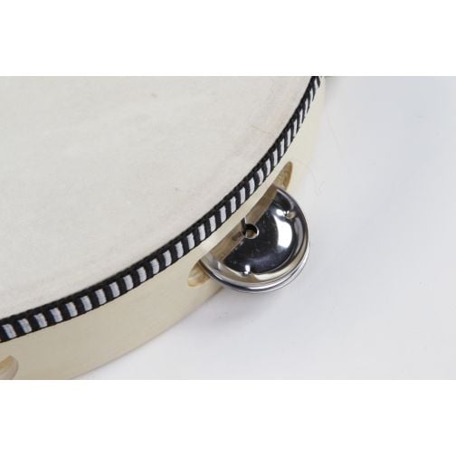 goldon® Jingle Tambourine with Natural Skin