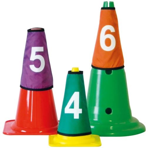 Spordas® Attachable Numbers for Cones