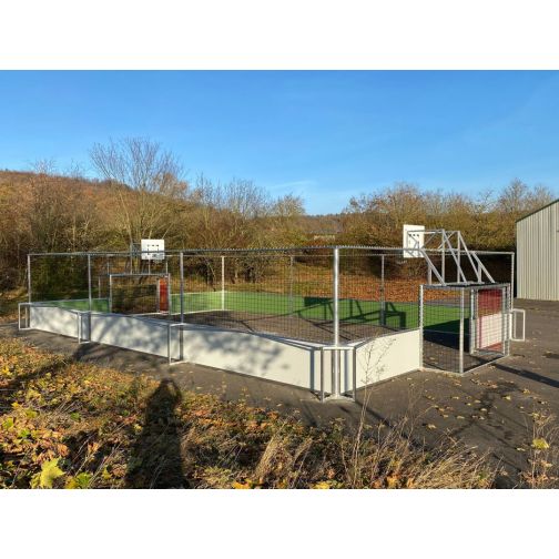 Add-on Soccer Court ARENA SMART: Basketball attachment for goals.