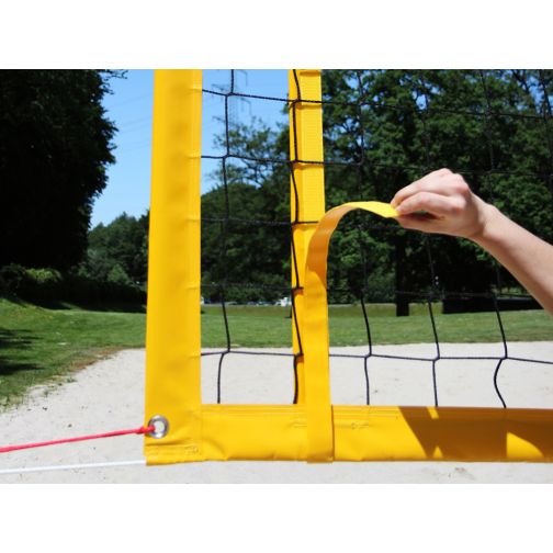 Funtec® Pro Beach PLUS Beach Volleyball Net Set with Net Antennas