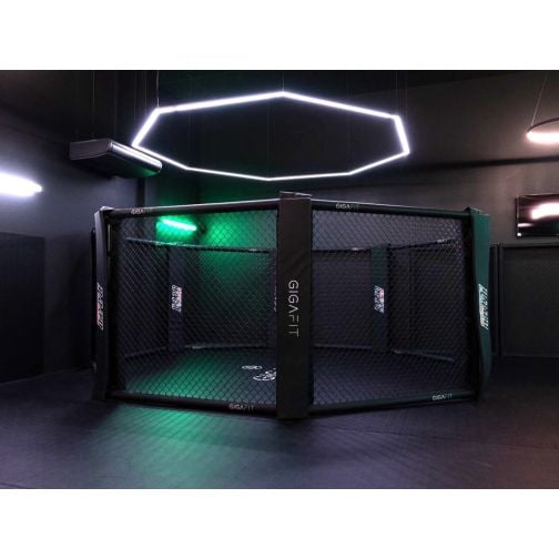 Floor-mounted MMA cage