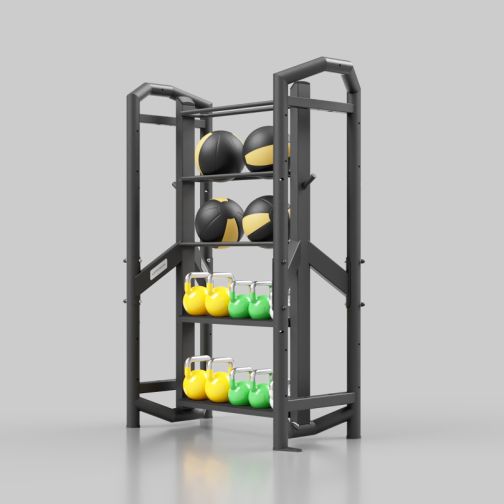 UpForm® Kettlebell and Ball Rack UF-012