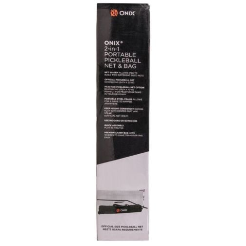 ONIX® Pickleball Net 2-in-1 Portable Net