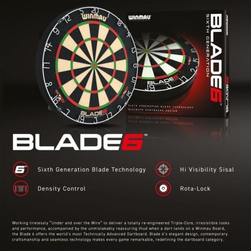 WINMAU® Dartboard Blade 6