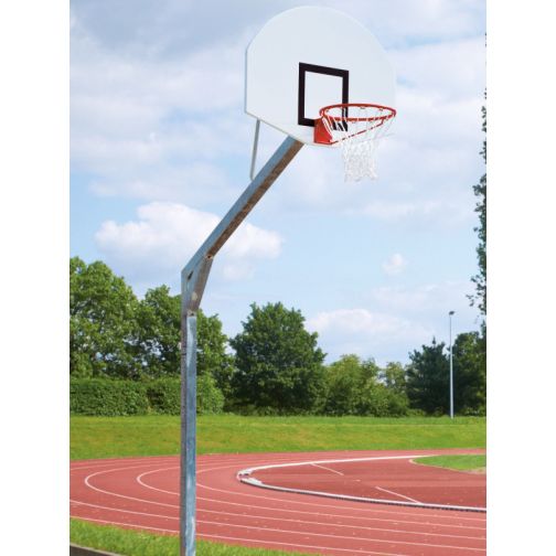 Basketball system SOLID STEEL with fiberglass backboard