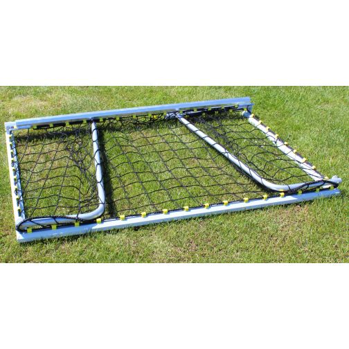 Kübler Sport® Mini Training Goal FUN with octagonal profile and foldable net brackets