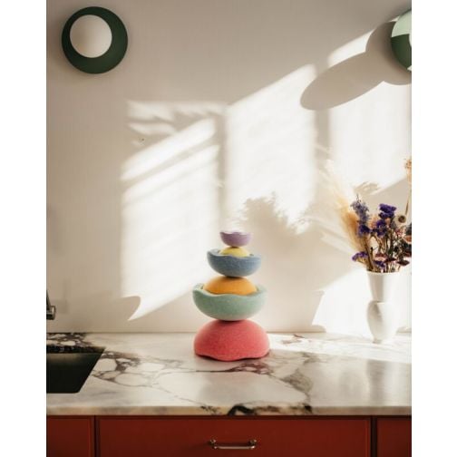 Stapelstein® Inside Rainbow Pastel, Set of 6