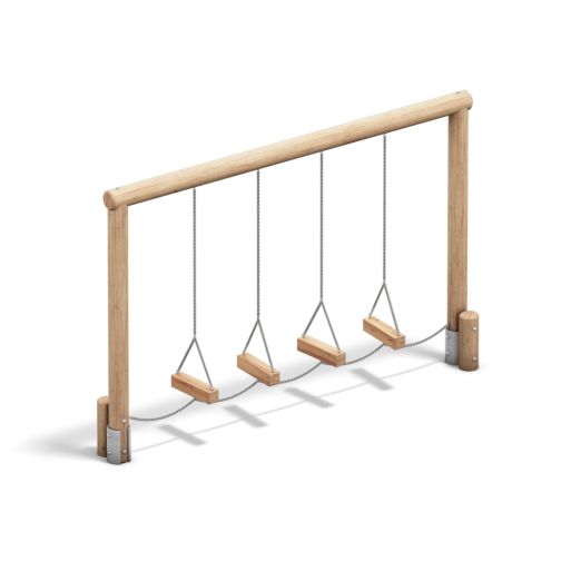 PLAYPARC® Balance & Climbing Park Element Swing Steps